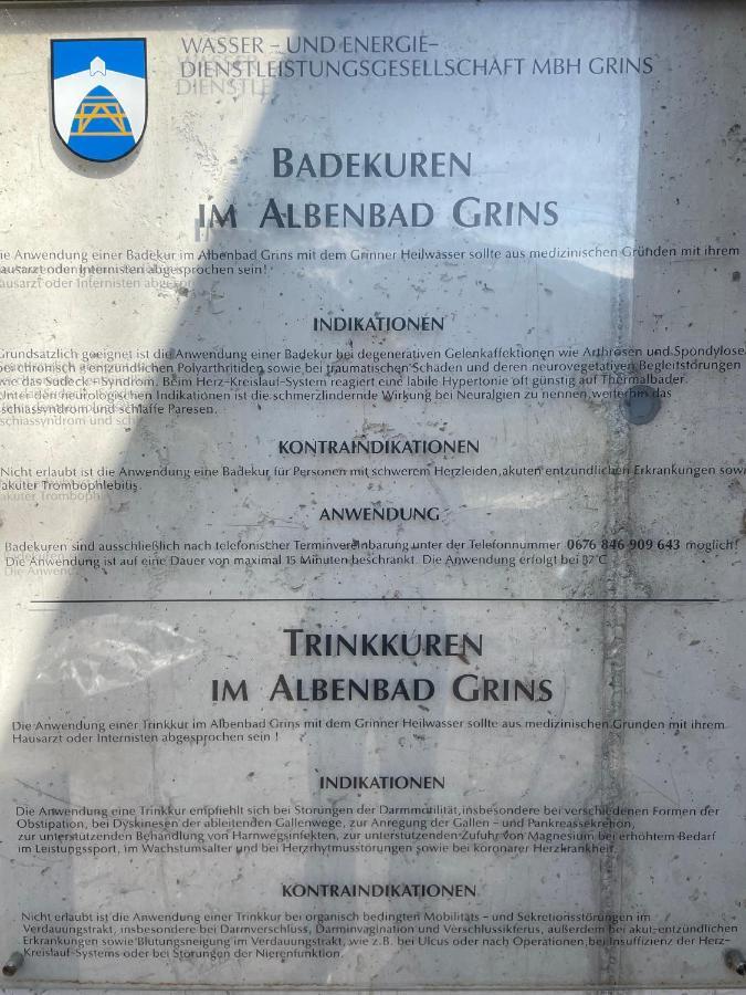 Traumapartment Murmeltier Tirol Grins Exteriör bild